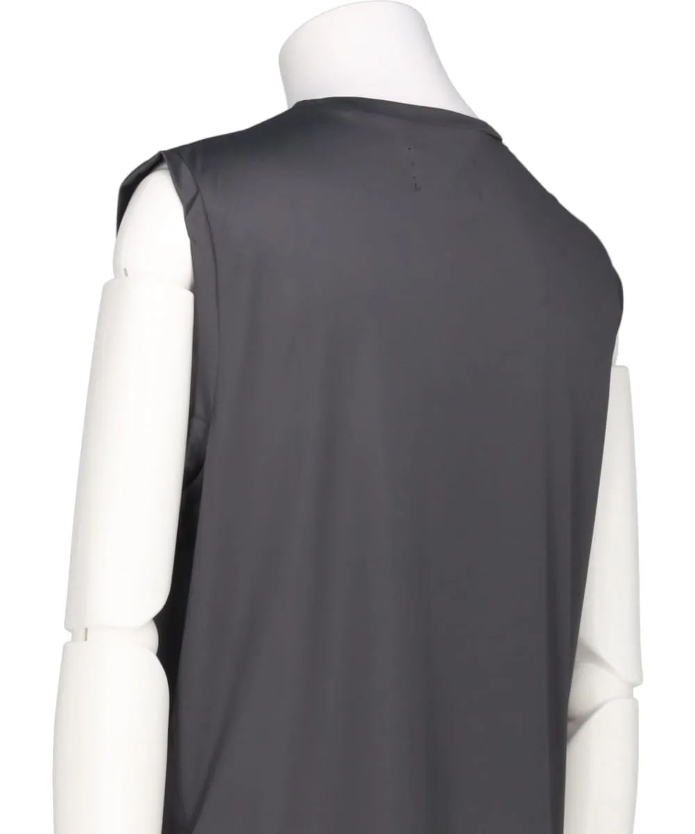 BACK LINING SLEEVELESS TOP (PIGEON FEATHER)
