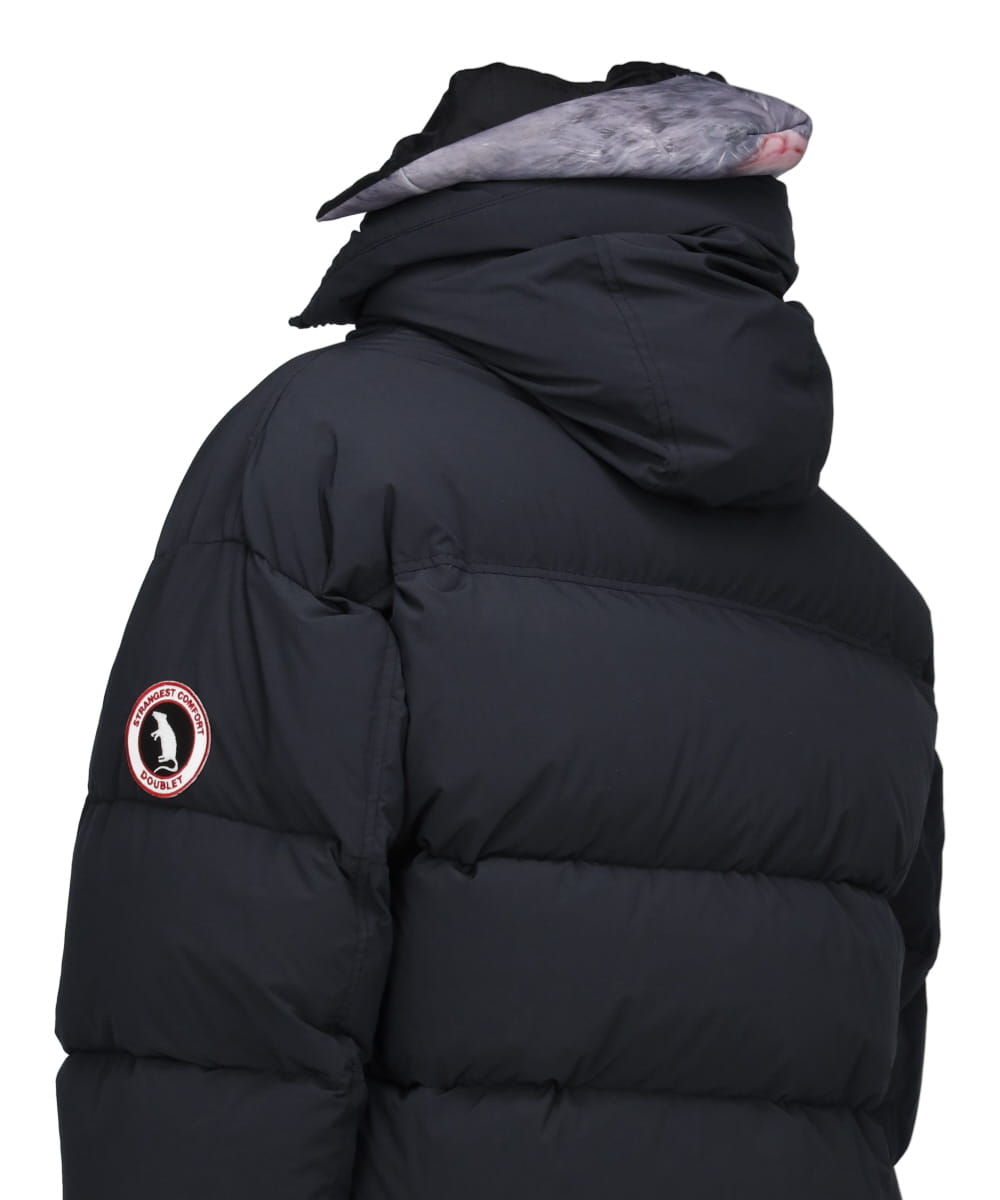 ANIMAL TRIM PUFFER JACKET