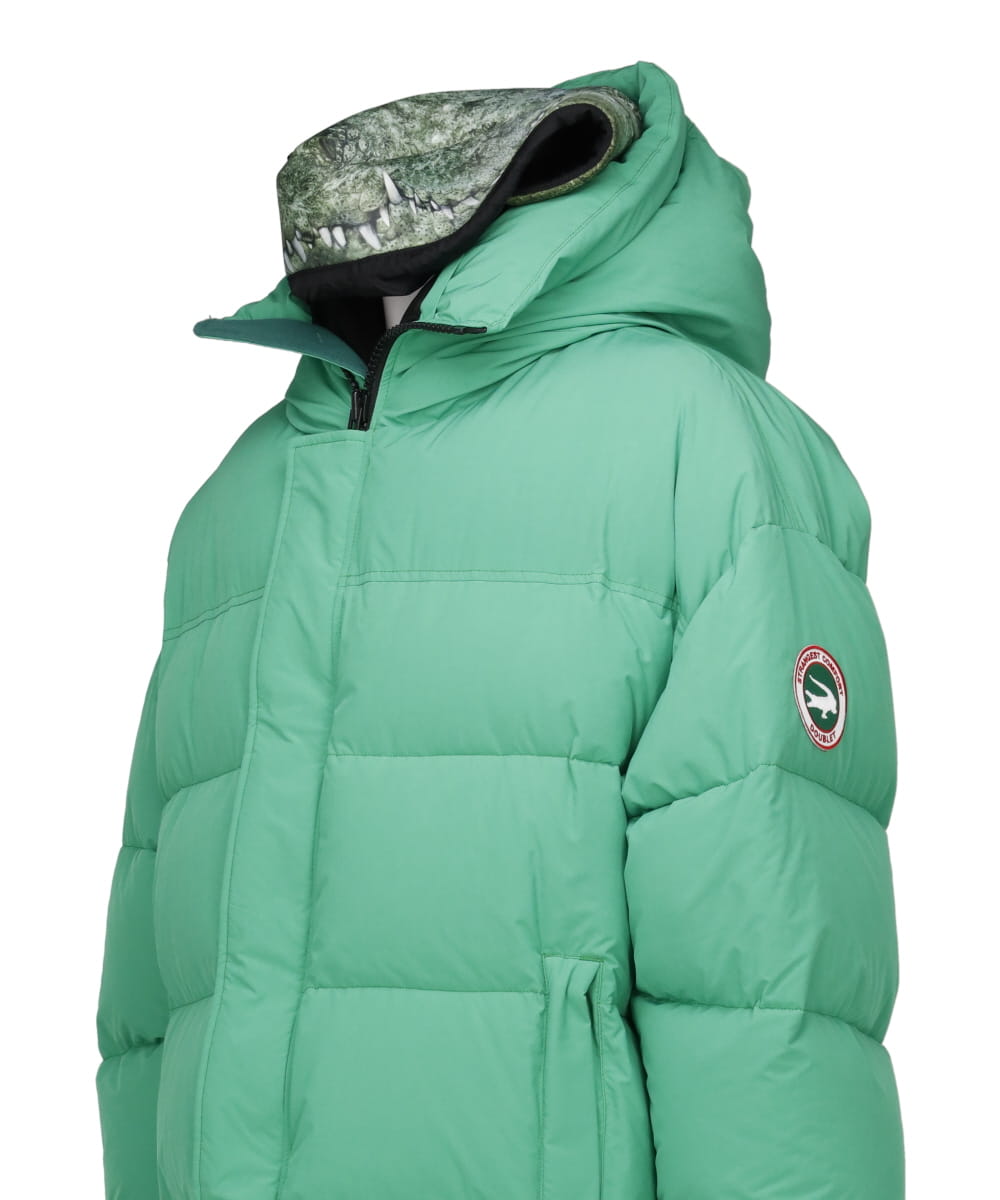 ANIMAL TRIM PUFFER JACKET