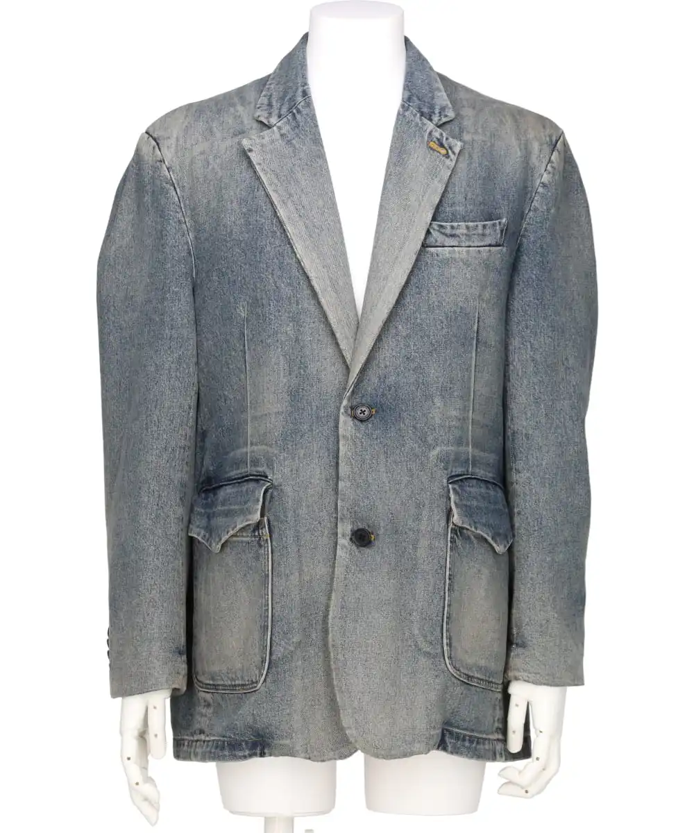 VINTAGE DENIM TAILORED JACKET