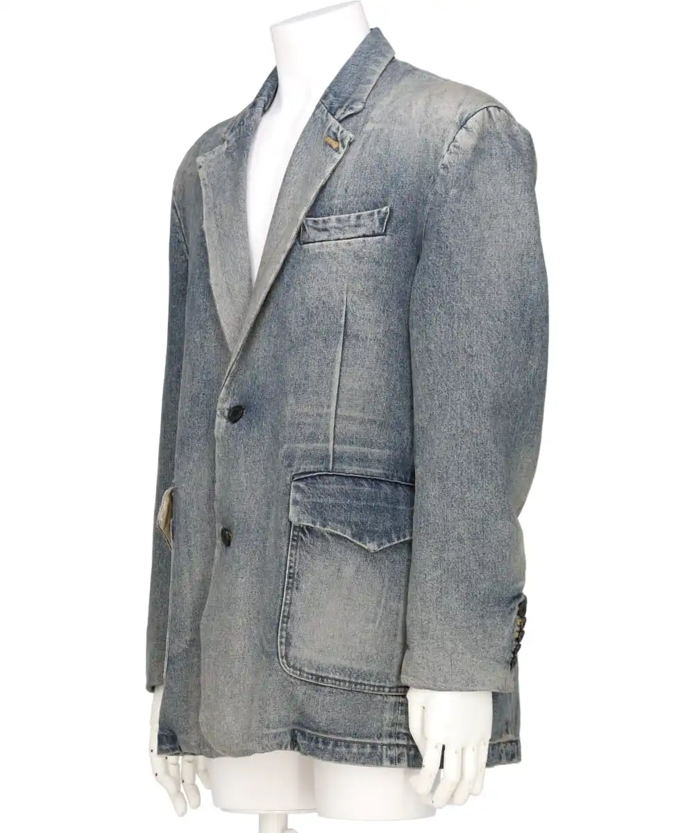 VINTAGE DENIM TAILORED JACKET