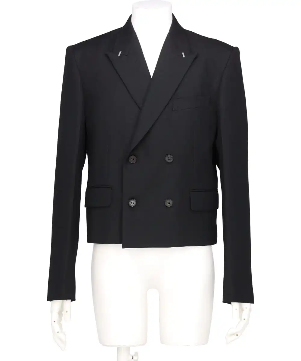 WOOL GABARDINE SPENCER JACKET