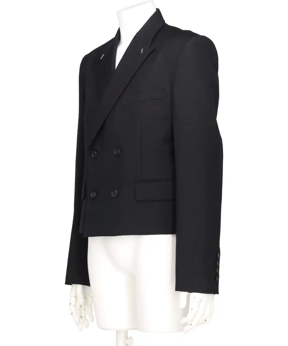 WOOL GABARDINE SPENCER JACKET