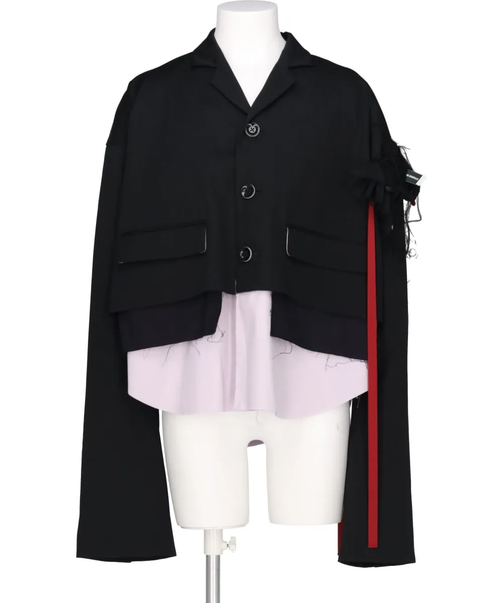 nori enomoto × SHORT LAYER TAILORED JACKET