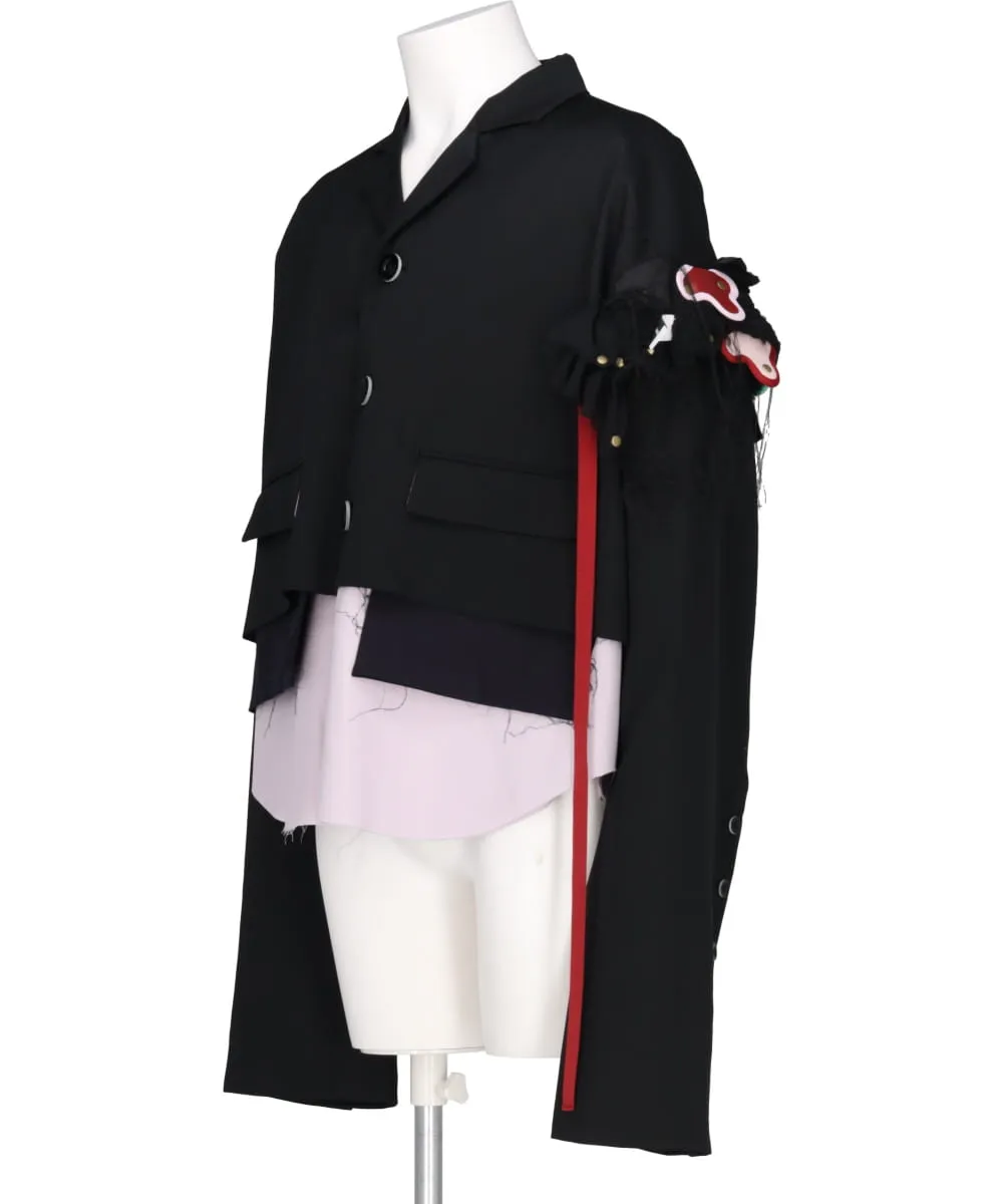 nori enomoto × SHORT LAYER TAILORED JACKET