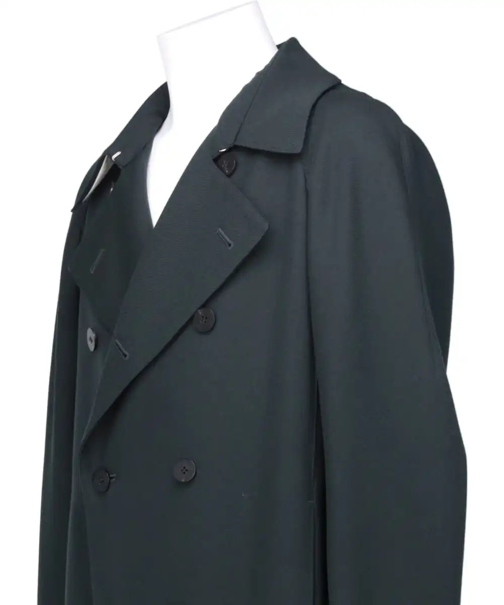 TRENCH COAT IN WOOL SERGE