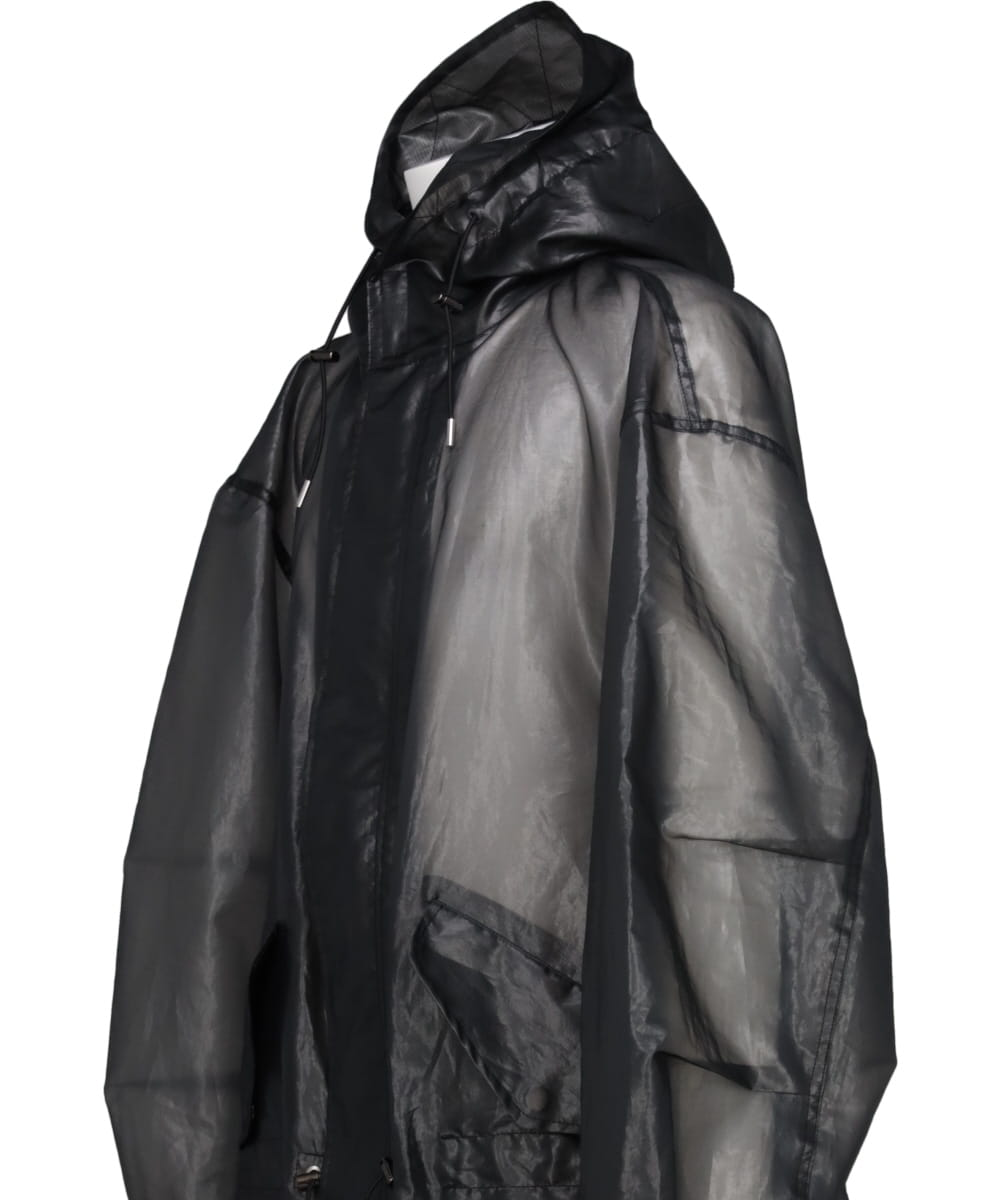 WINDPROOF ORGANDY MOD'S COAT