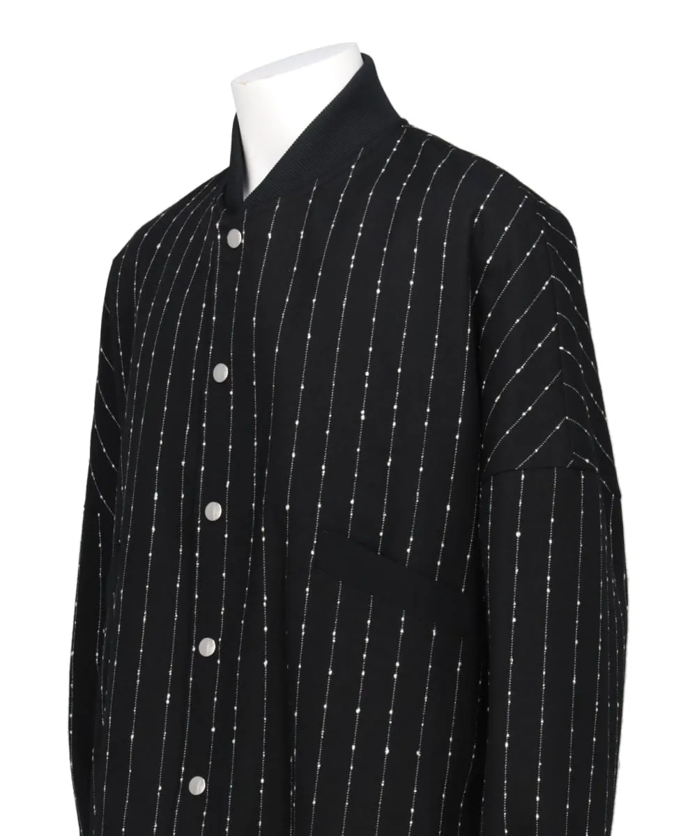 WIDE STRIPE CLASSIC STADIUM JACKET