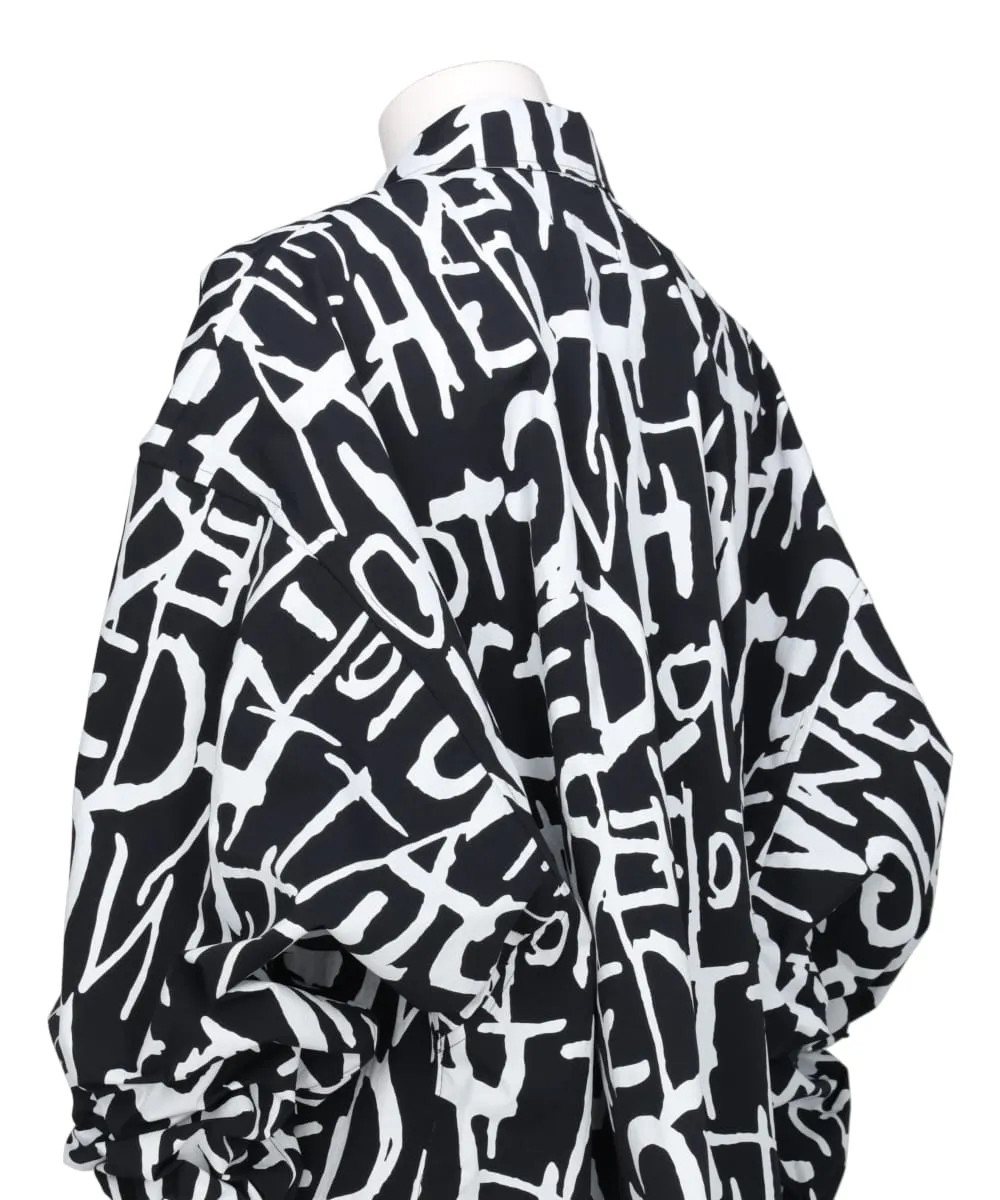 PUNK TEXT COACH JACKET