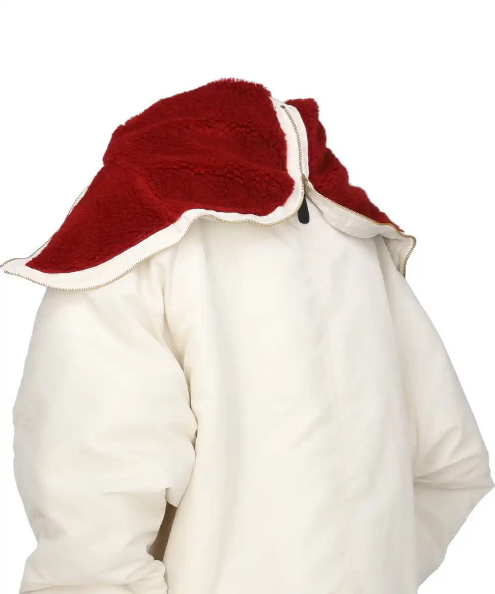 PETAL MOUTH HOOD BOMBER JACKET