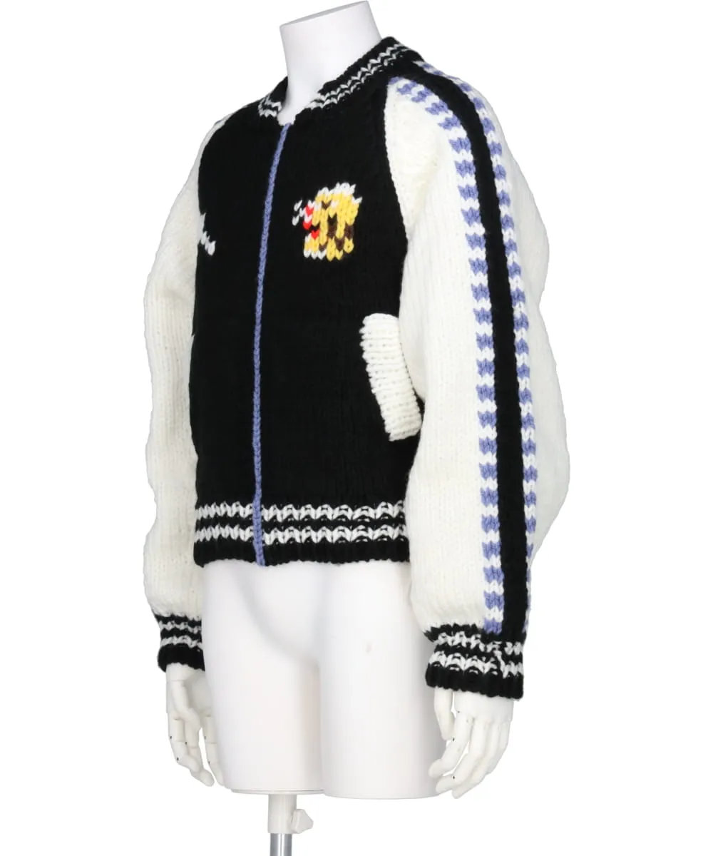 KNIT SOUVENIR JACKET