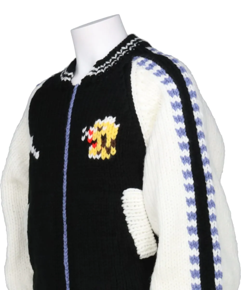 KNIT SOUVENIR JACKET