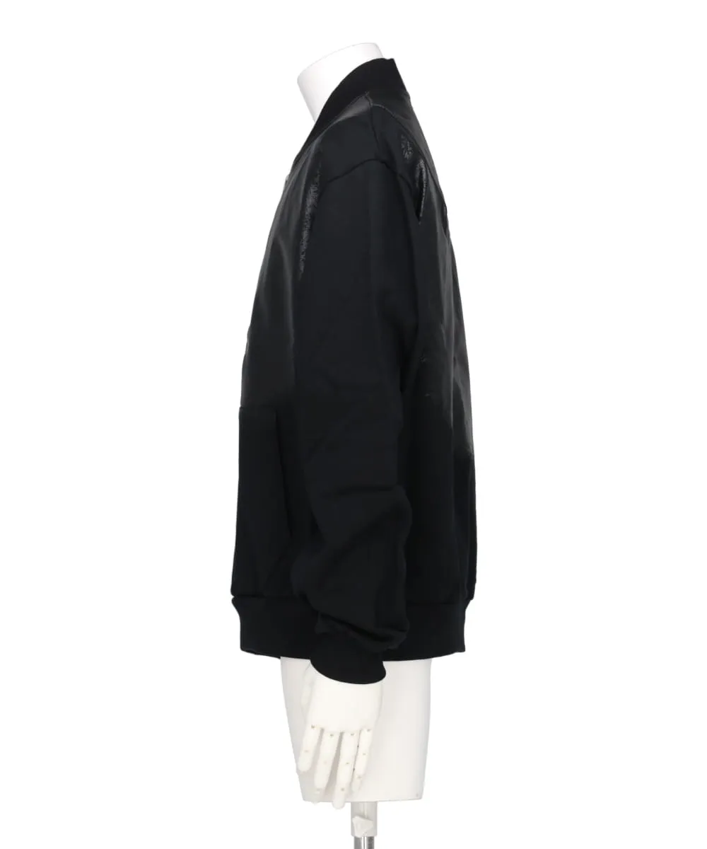 LEATHER SWEAT BLOUSON