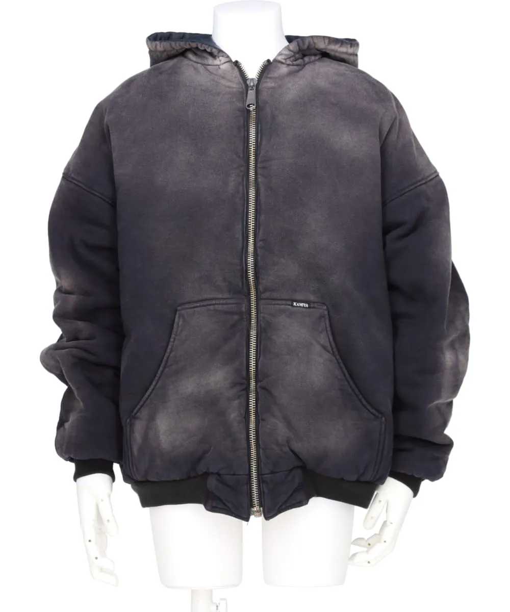 REVERSIBLE HOODIED BLOUSON