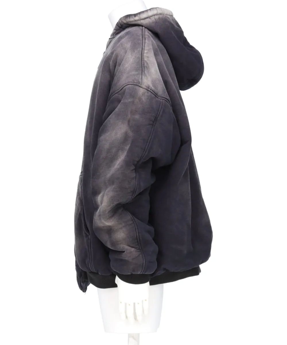 REVERSIBLE HOODIED BLOUSON