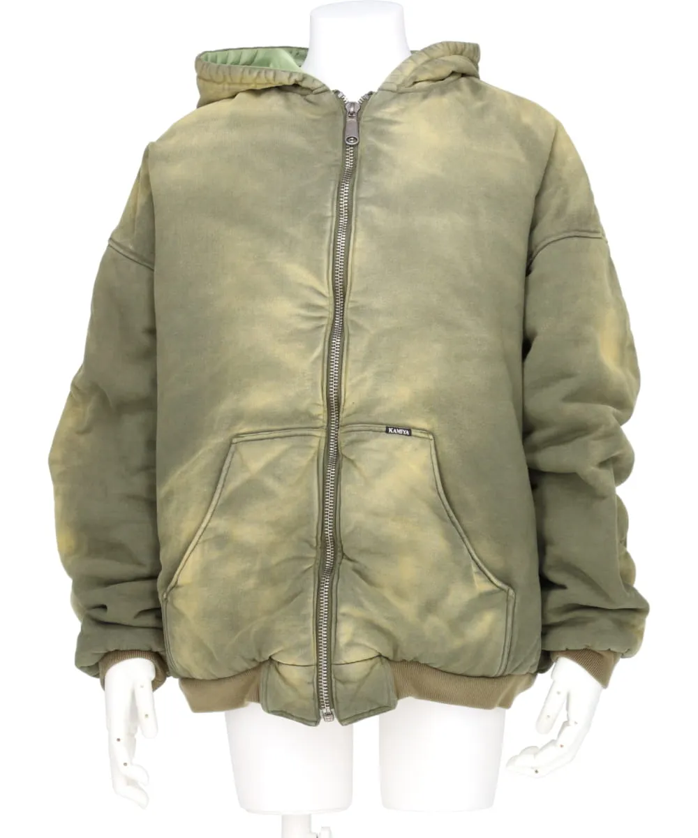 REVERSIBLE HOODIED BLOUSON