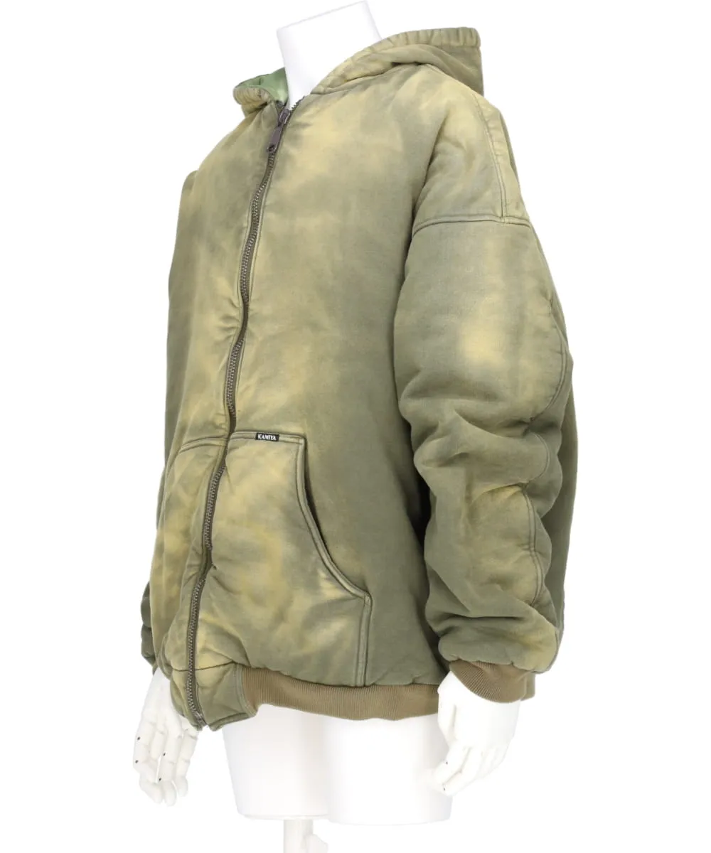 REVERSIBLE HOODIED BLOUSON