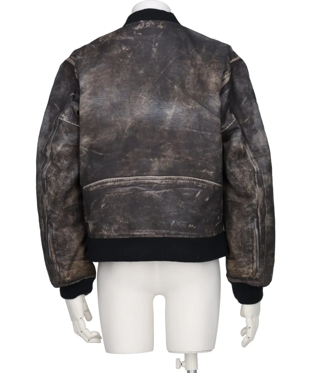 TROMPE I'OEIL PRINT BLOUSON