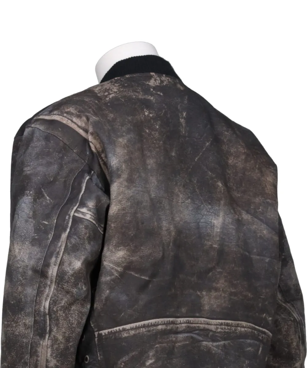 TROMPE I'OEIL PRINT BLOUSON