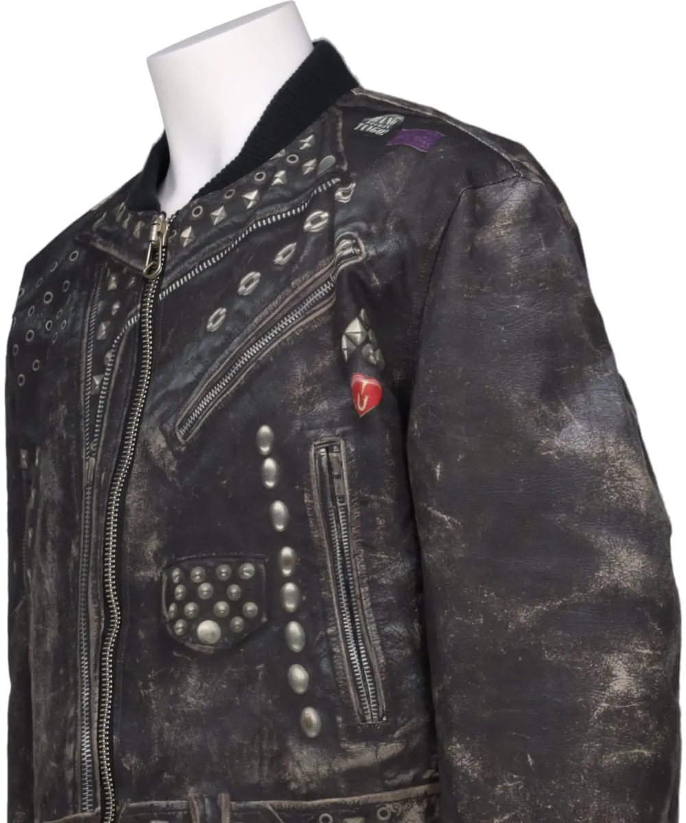 TROMPE I'OEIL PRINT BLOUSON