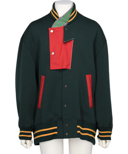 WOOL DOUBLE KNIT BLOUSON