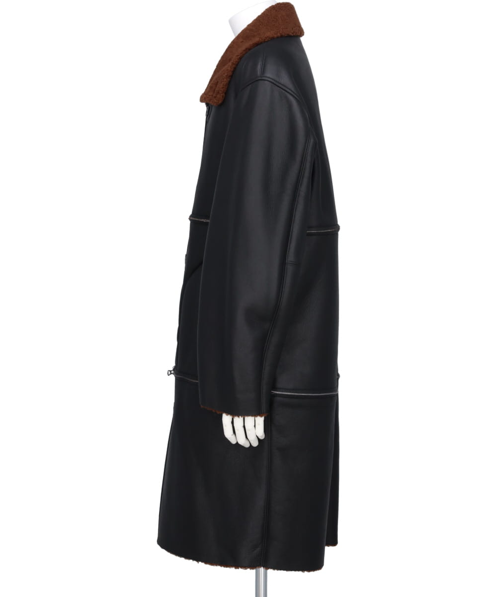 REVERSIBLE & DETACHABLE MOUTON COAT