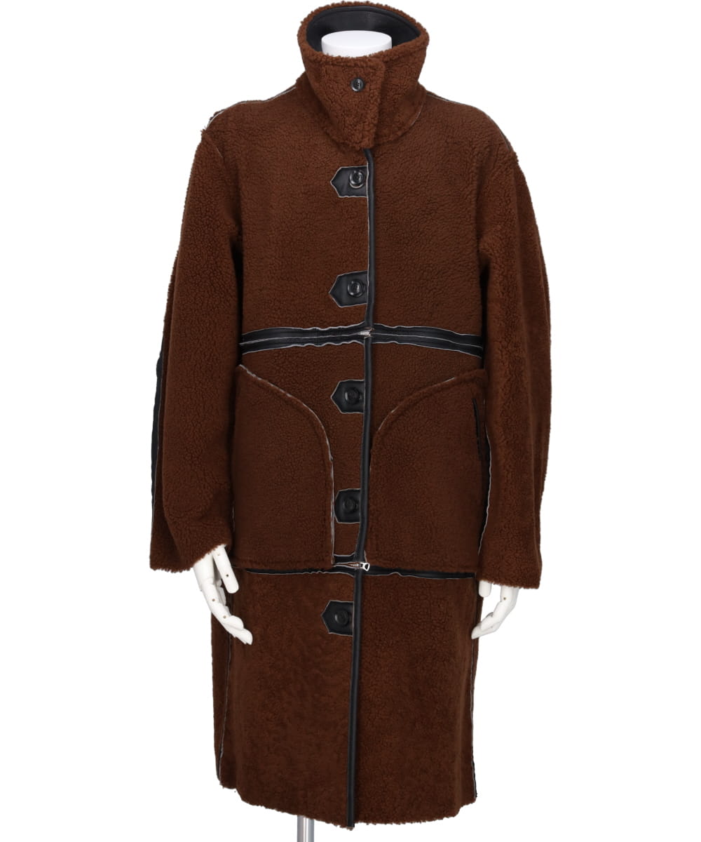 REVERSIBLE & DETACHABLE MOUTON COAT