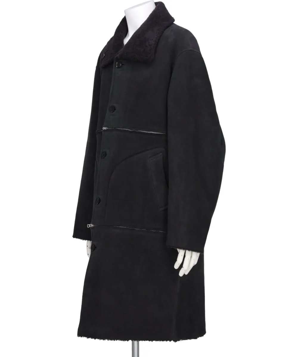 REVERSIBLE & DETACHABLE MOUTON COAT