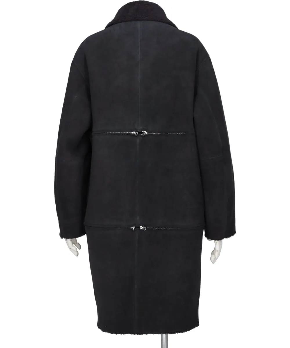 REVERSIBLE & DETACHABLE MOUTON COAT