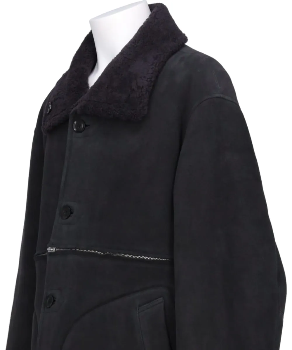 REVERSIBLE & DETACHABLE MOUTON COAT