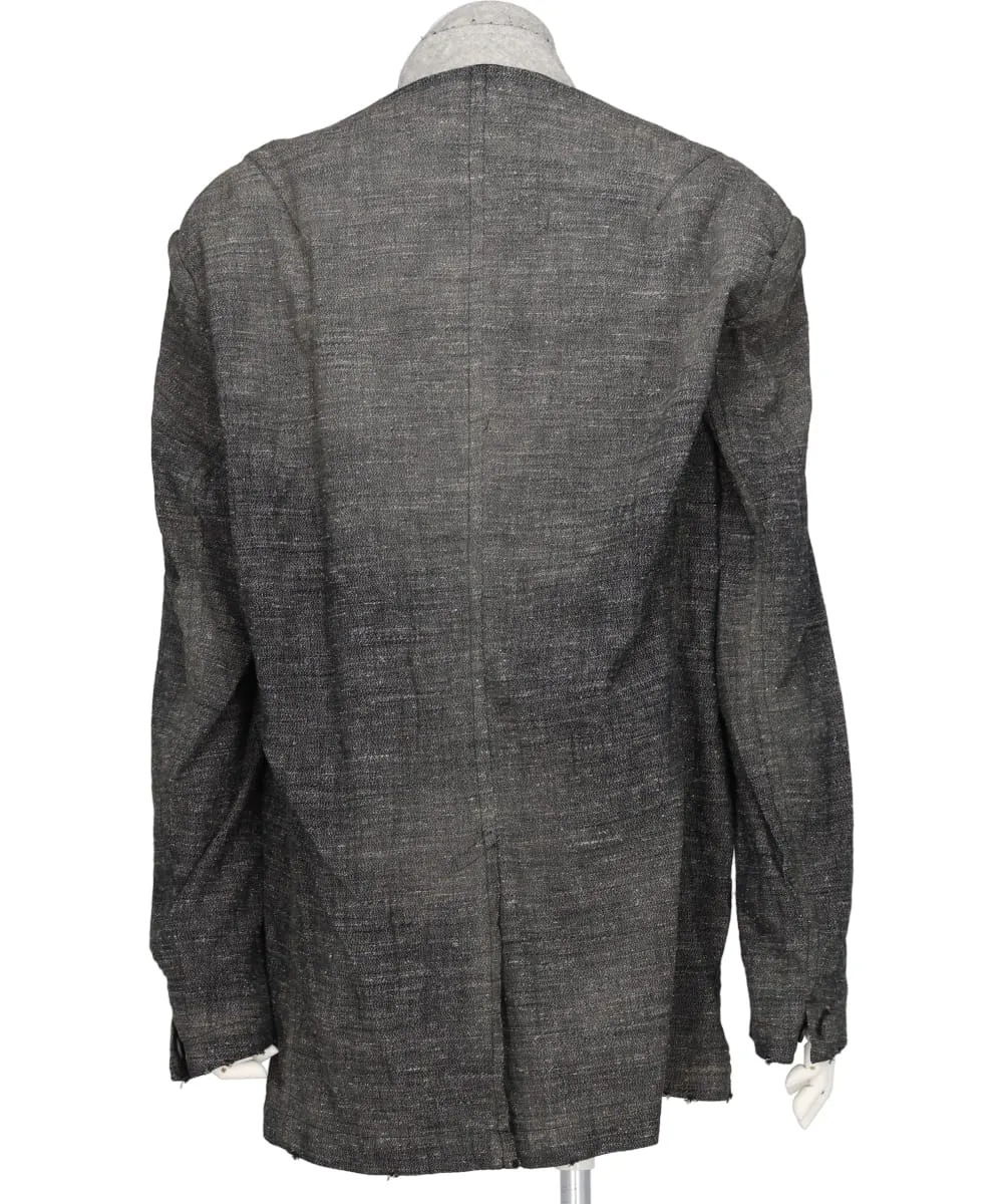 SLUB NEP TWEED BLAZER