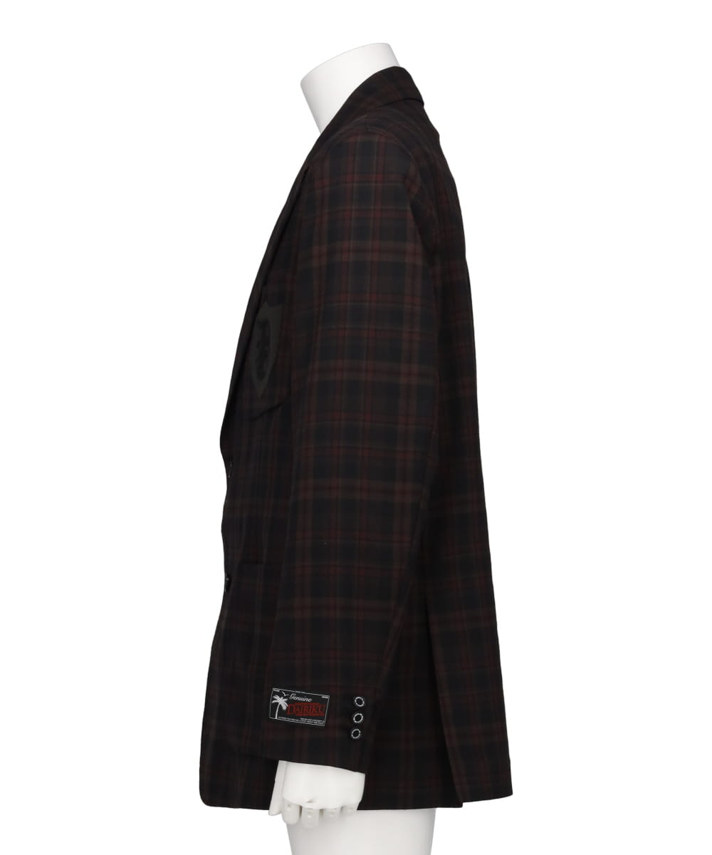 SCHOOL CHECK TAILORED JACKET