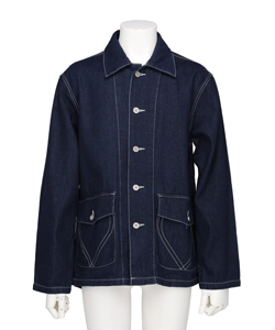 HEART STITCH POCKET COVERALLS