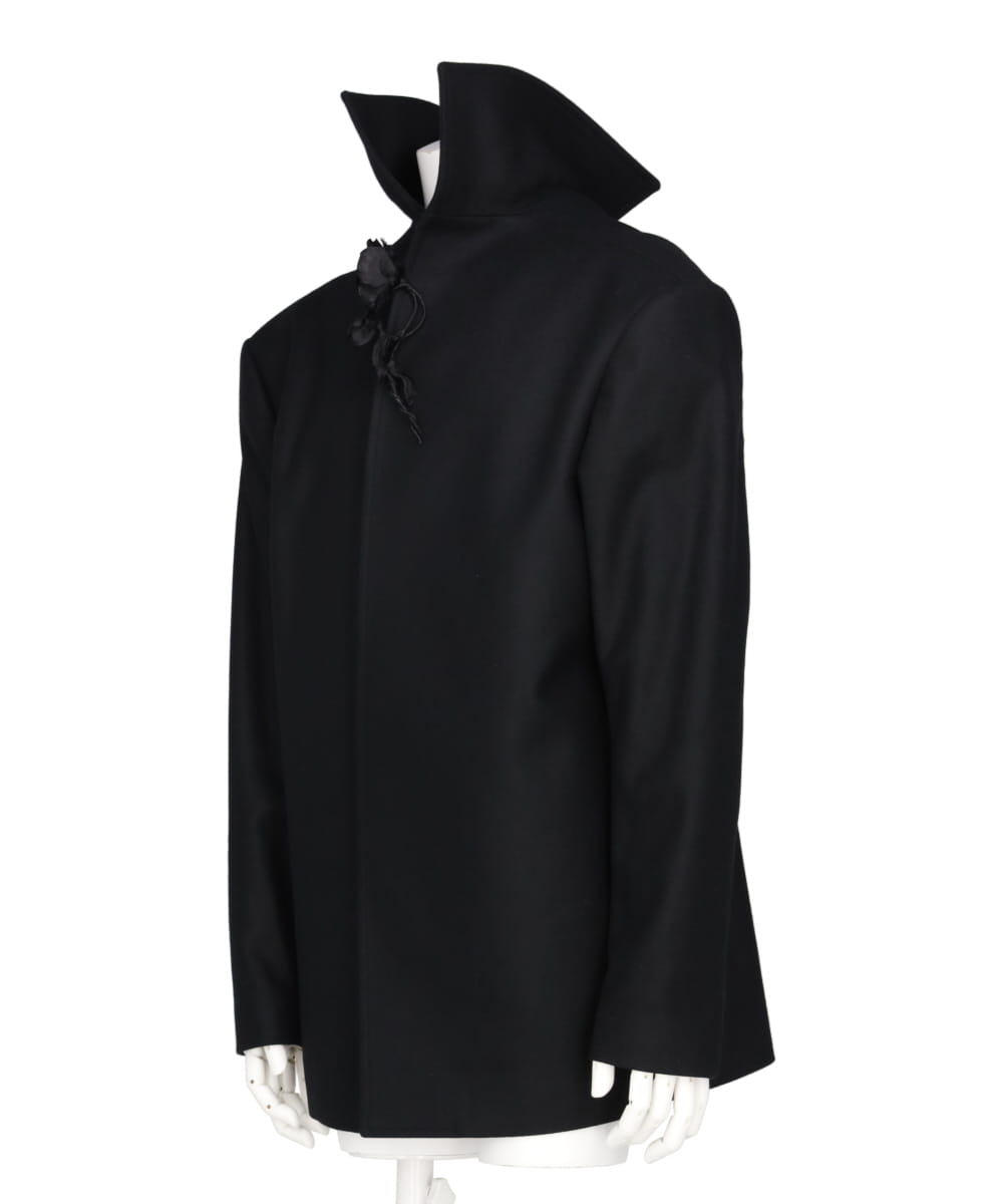 BACKCOLLAR PEACOAT