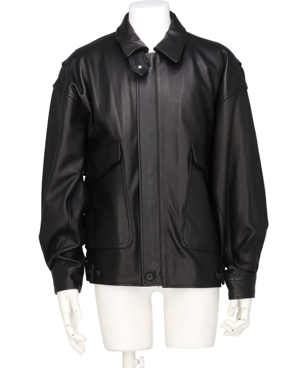 LEATHER FLIGHT JACKET