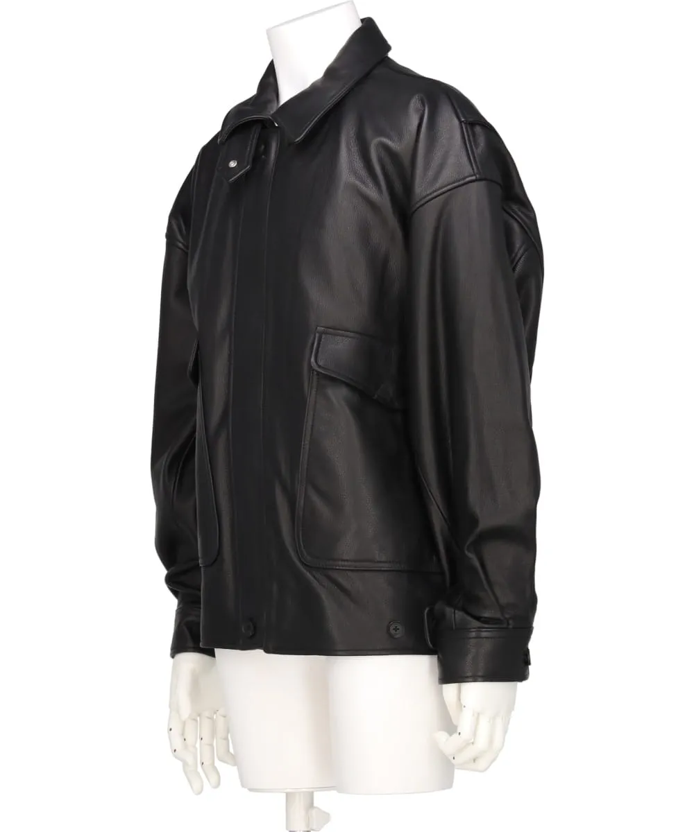 LEATHER FLIGHT JACKET