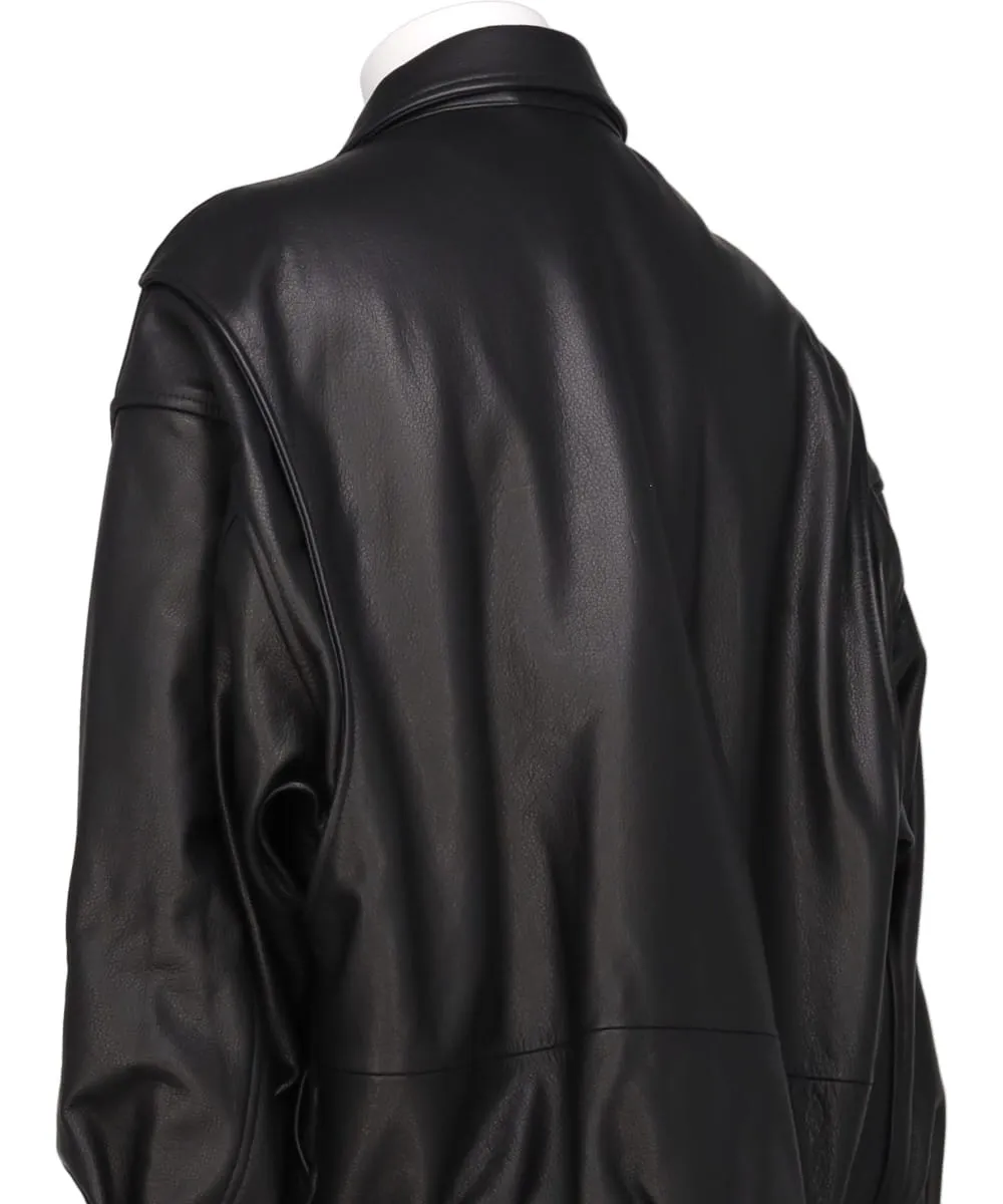 LEATHER FLIGHT JACKET