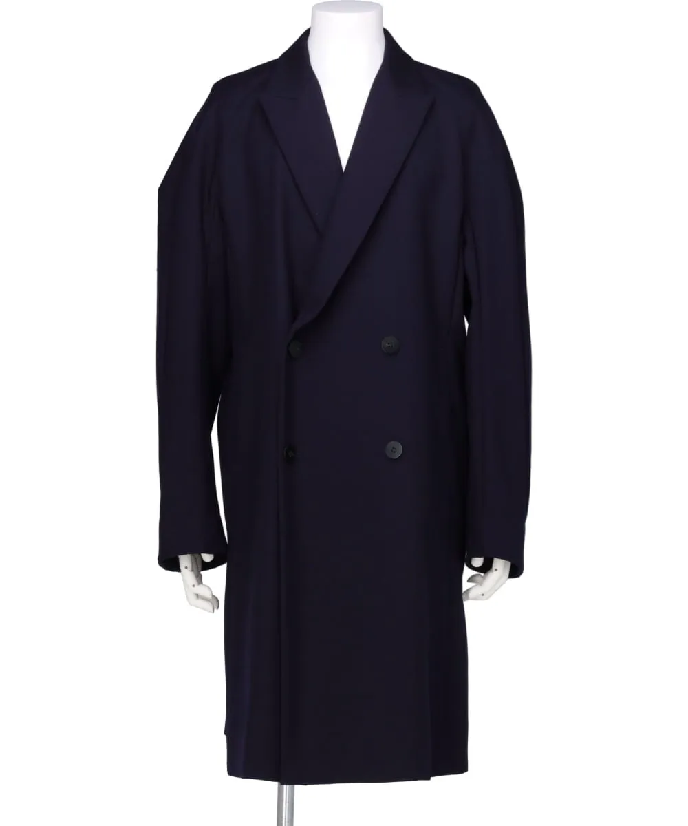 CLASSIC WOOL SERGE OVERCOAT