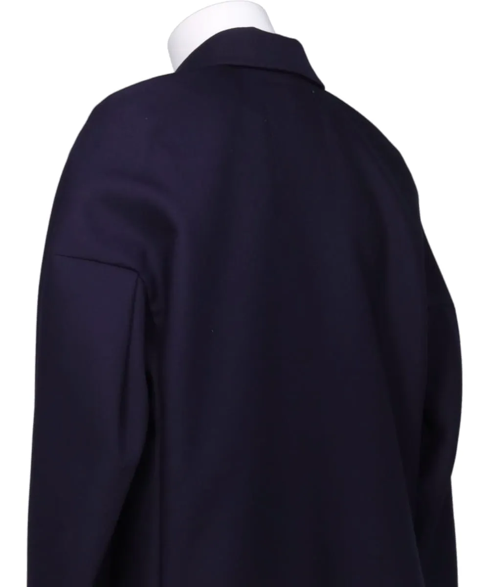 CLASSIC WOOL SERGE OVERCOAT