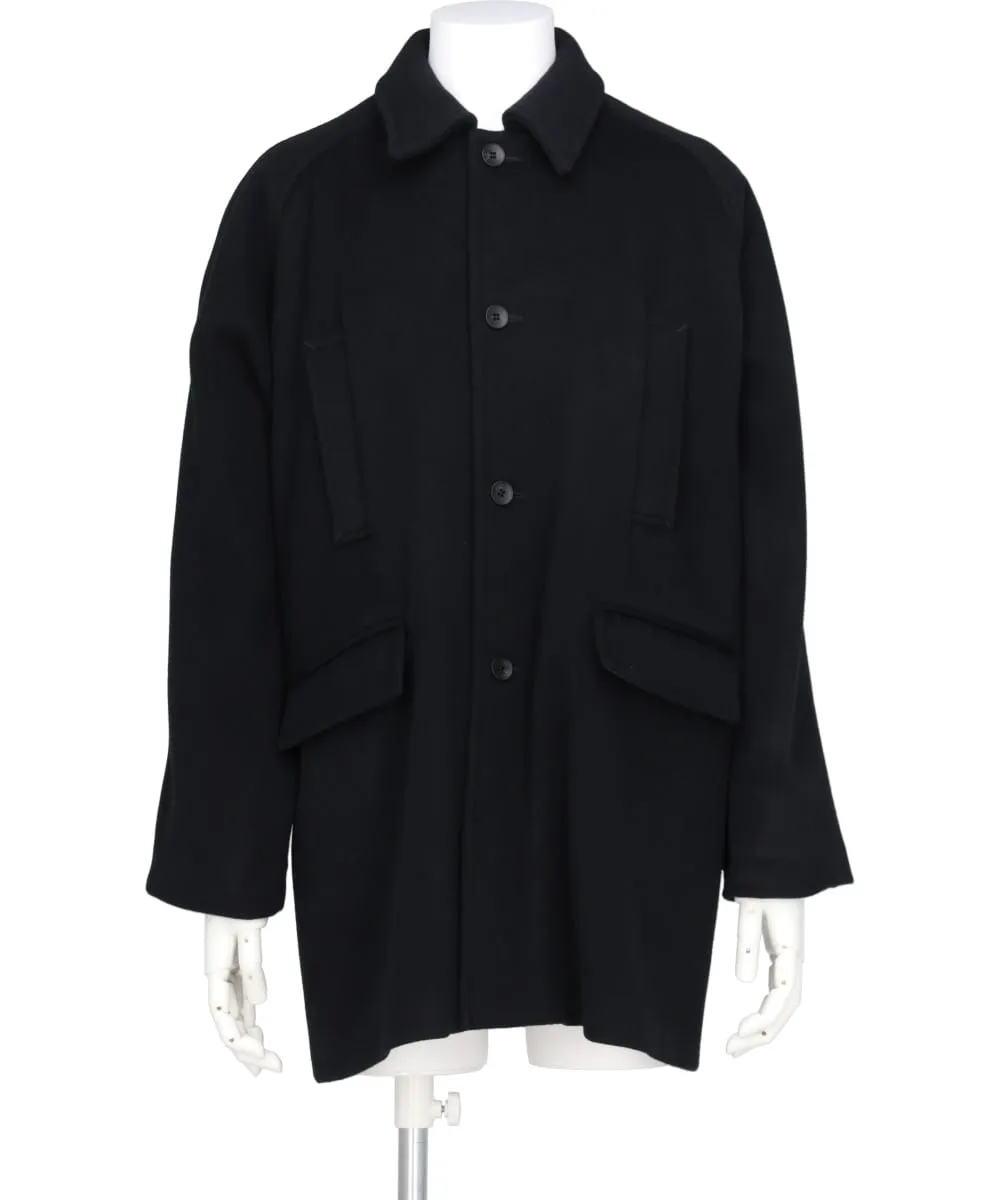 SUPER100s CASHMERE WOOL BEAVER COAT