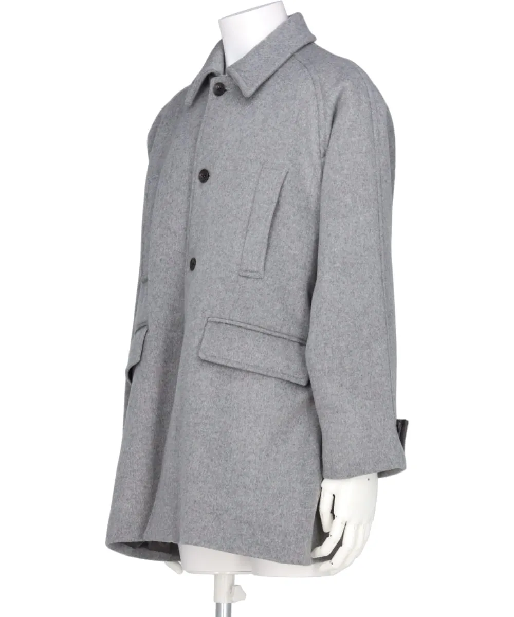 SUPER100s CASHMERE WOOL BEAVER COAT