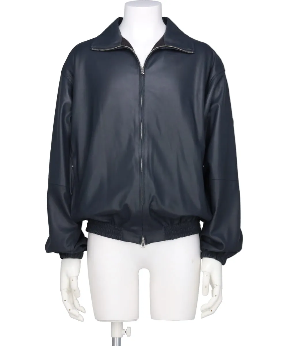 LEATHER TRAINING JACKET