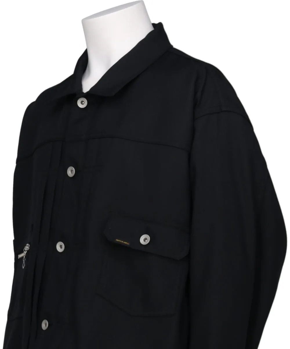 2PKT POLYESTER JACKET