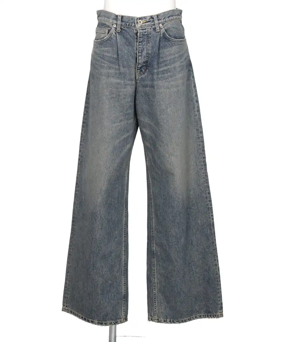 "WIDE" VINTAGE DENIM PANTS