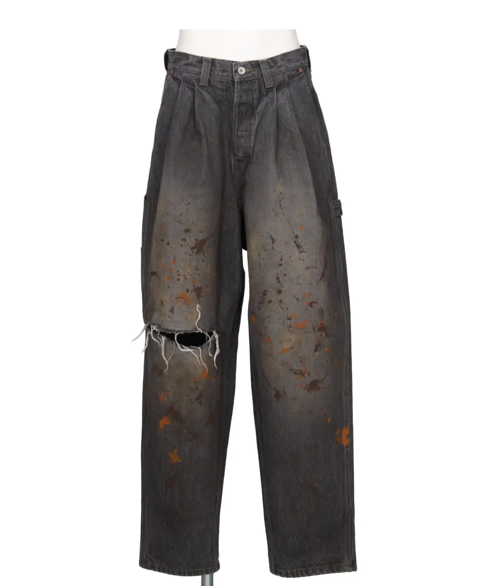 DENIM PAINTER PANTS