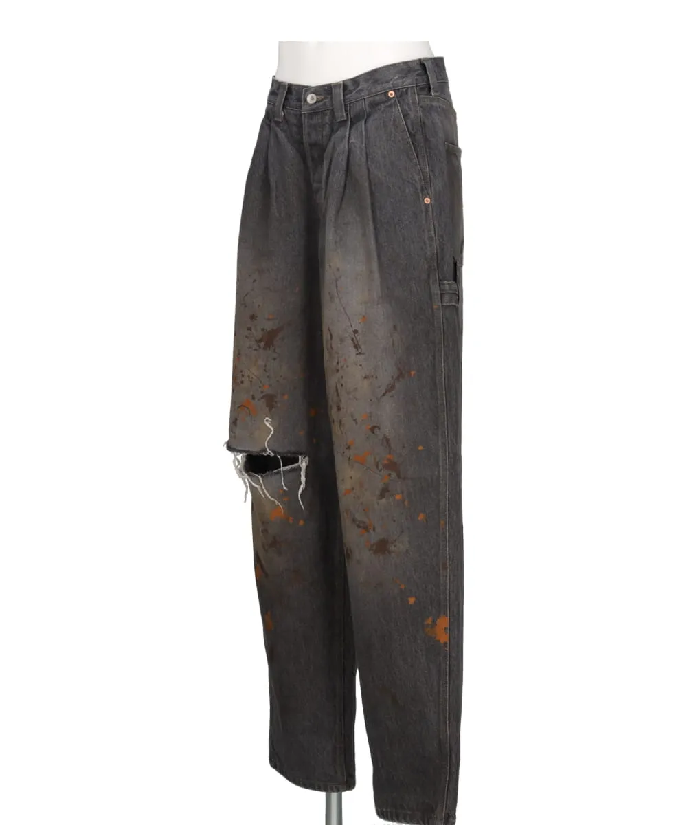 DENIM PAINTER PANTS