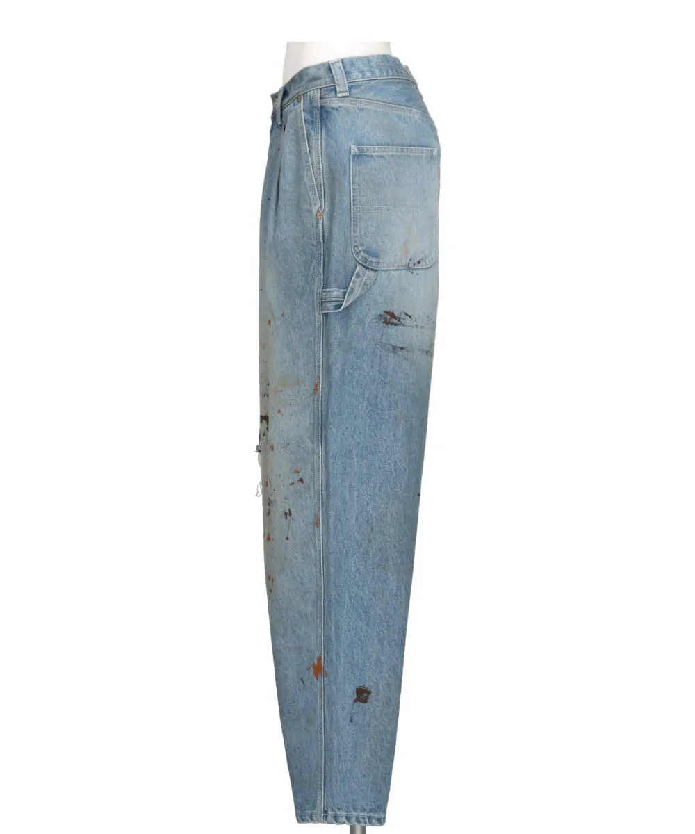 DENIM PAINTER PANTS