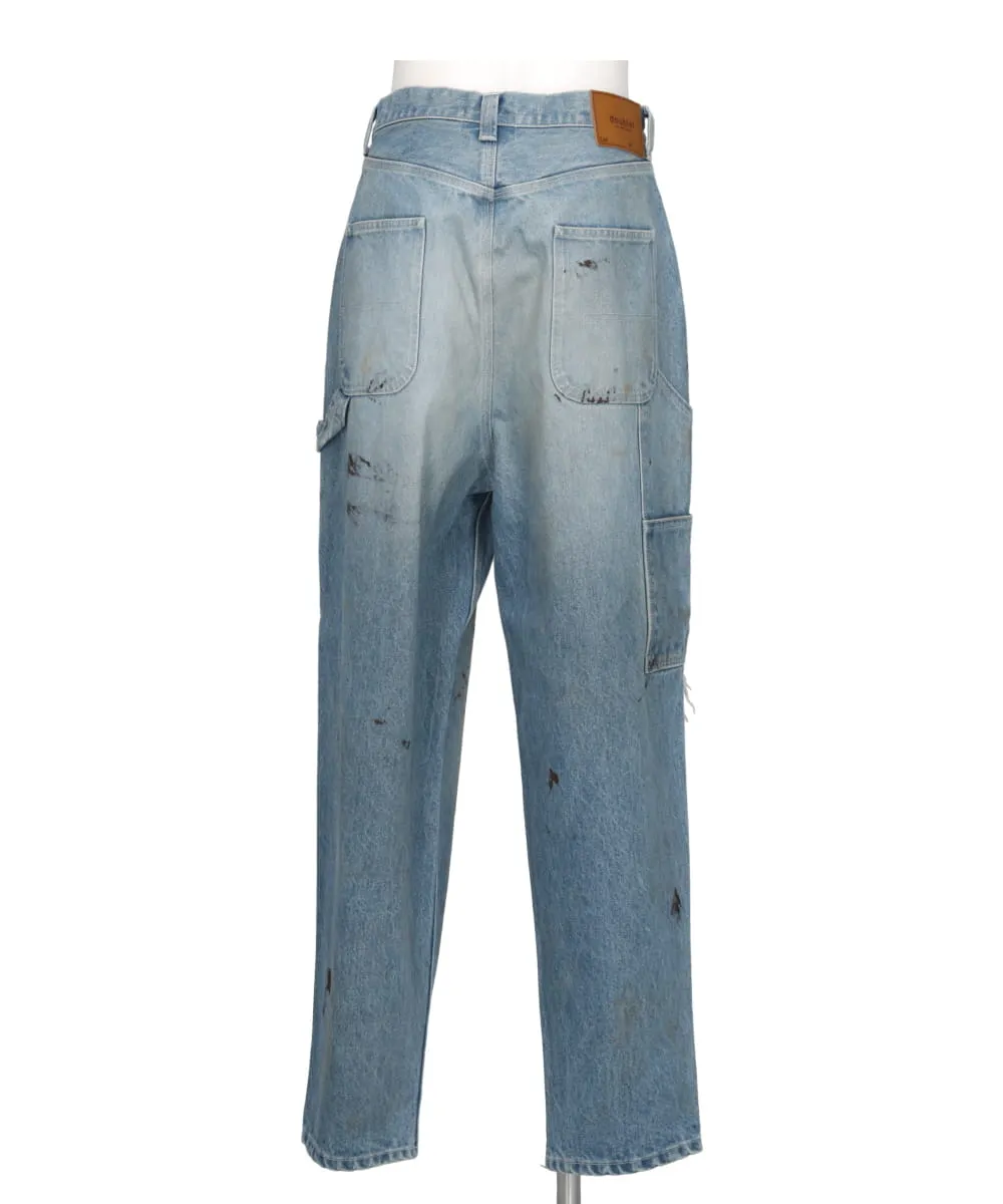 DENIM PAINTER PANTS