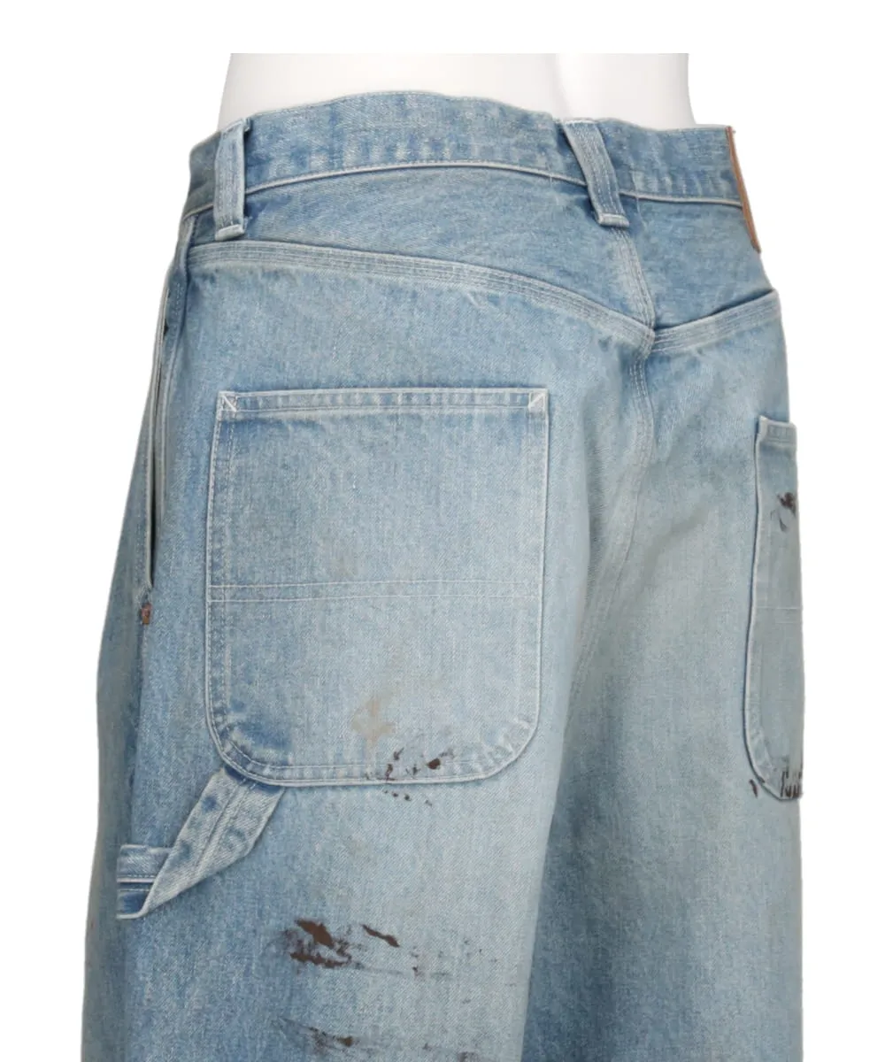 DENIM PAINTER PANTS