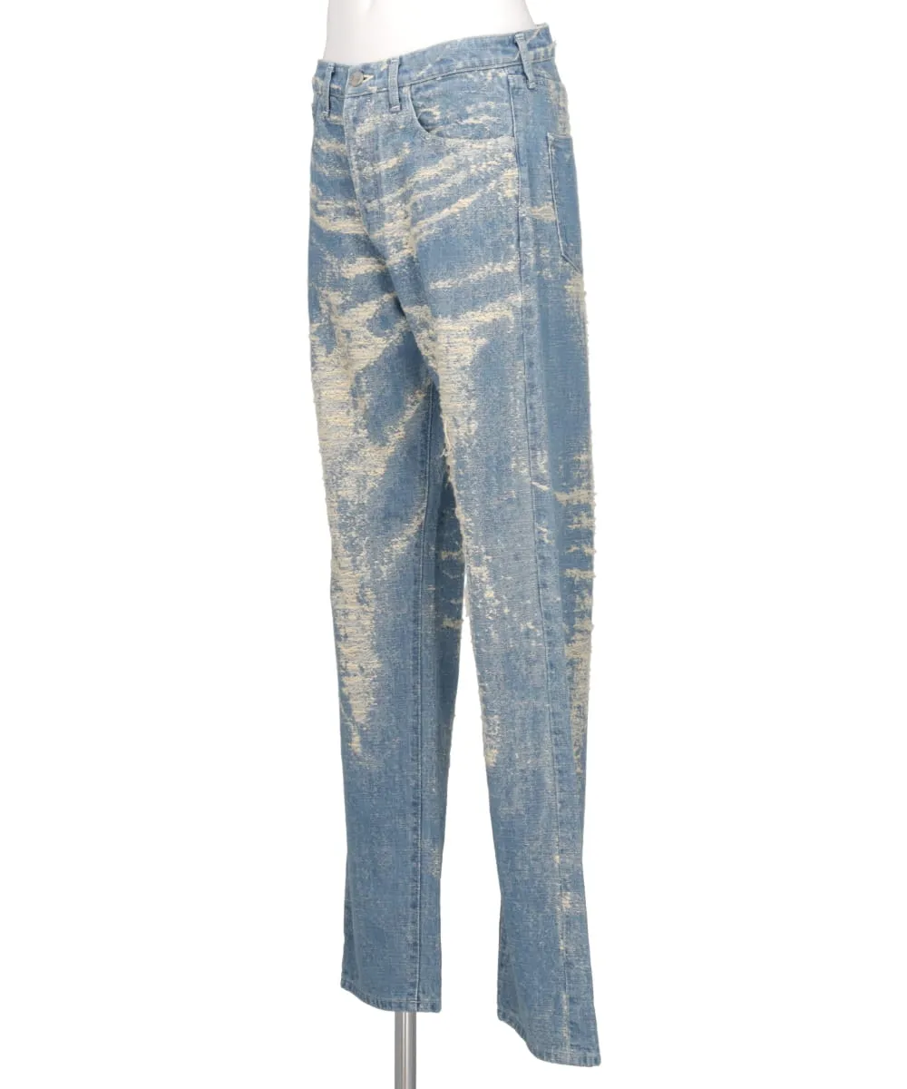 STRAIGHT DENIM PANTS